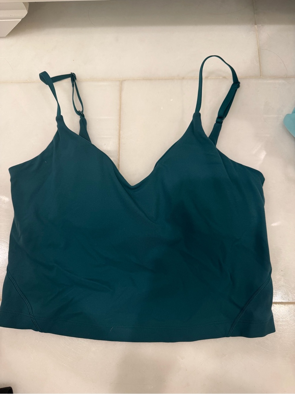 Lululemon Women’s Teal V-Neck Align Tank